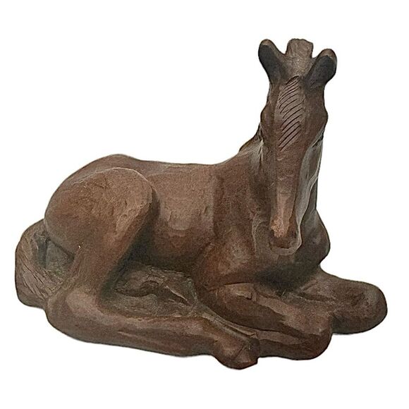 Other - Red Mill Mfg Laying Horse Figurine 1989 Vintage Decorative Sculpture Preowned